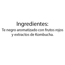 valor nutricional te negro kombucha frutos rojos