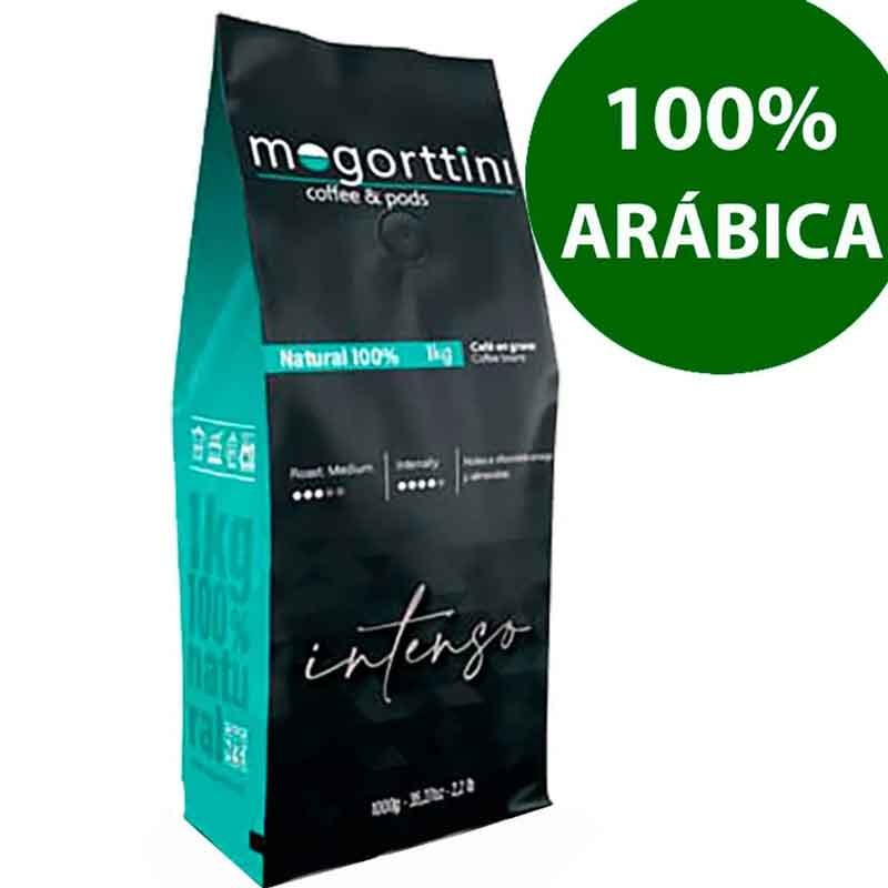Selección de arábicas  Mogorttini espresso  calidad superior en bolsa de un kilo