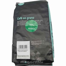 etiqueta Selección de arábicas  Mogorttini espresso  calidad superior en bolsa de un kilo