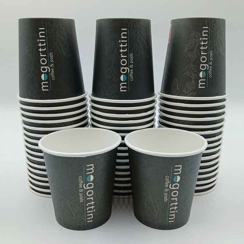 Surtido vasos papel  4 Oz 120 ml diseño Mogorttini 50 unidades