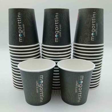Surtido vasos papel  4 Oz 120 ml diseño Mogorttini 50 unidades