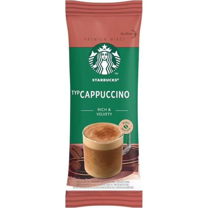 Sobre individual Starbucks Cappuccino 18 g