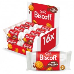 Lotus Biscoff Sandwich Choco caja de 16 paquetes de 50 g