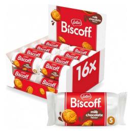 Biscoff Sandwich Choco de Lotus 50 g, maridaje para tu espresso (16 paq.)