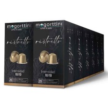 Ristretto Mogorttini, cápsulas de aluminio compatibles con Nespresso