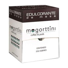 Edulcorante Mogorttini. 250 unidades de Sacarinas especial para hosteleria