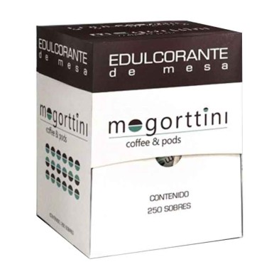 Edulcorante Mogorttini. 250 unidades de Sacarinas especial para hosteleria