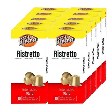 10 cajas de Ristretto Kfetea Nespresso 100 capsulas 10 cajas de Ristretto Kfetea Nespresso 100 capsulas