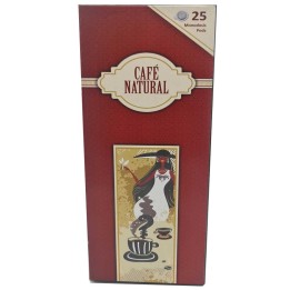 Café Natural 25 Monodosis para el sistema E.S.E. | marca Mogorttini, 7 gramos