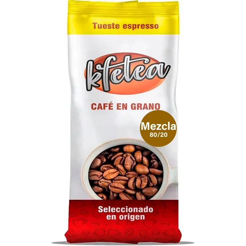 Kfetea Mezcla Café para bares en bolsa de 1 Kilo Kfetea Mezcla Café para bares en bolsa de 1 Kilo