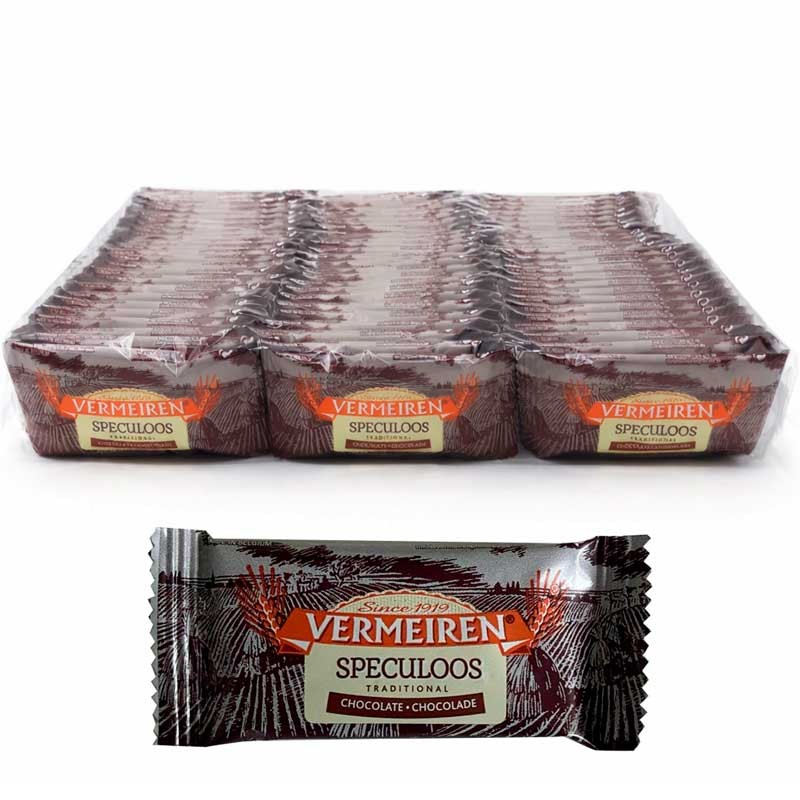 Vermeiren 75 Galletas speculoos con lagrimas chocolate  para acompañar al café