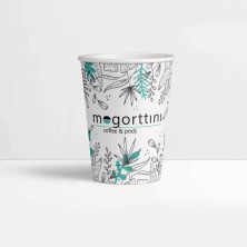 Surtido de 75 Vasos de papel. Diseño Mogorttini. 75 unidades 6'5 Oz 190 ml