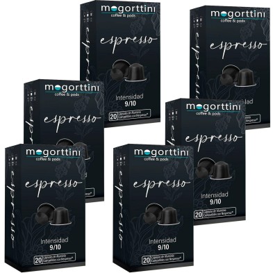 120 Cápsulas Espresso Mogorttini para Nespresso 120 Cápsulas Espresso Mogorttini para Nespresso