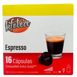 Espresso compatibles con Dolce gusto Kfetea 16 cápsulas